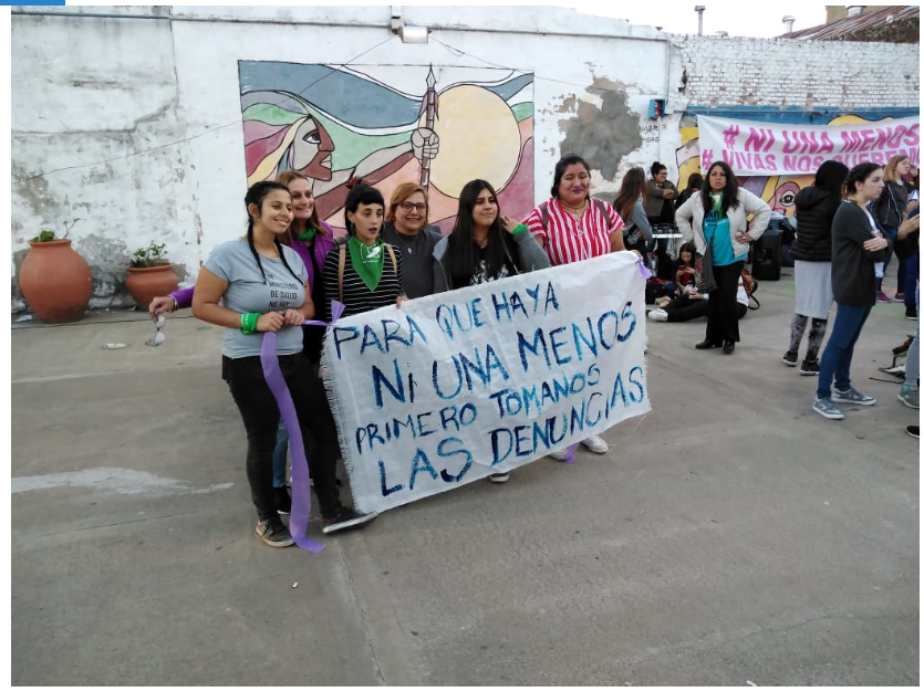 Organizaciones feministas, colectivas e independientes
“En el momento de mayor precarización de nues