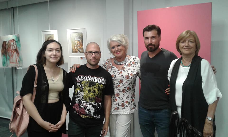Los artistas coincidieron definieron como ‘muy grata’ la oportunidad de exponer en OSDE
