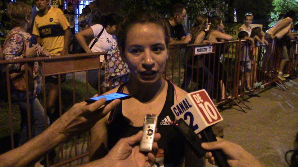 Yamila Sotelo
“Estoy muy contenta porque vine la expectativa de poder repetir triunfo”