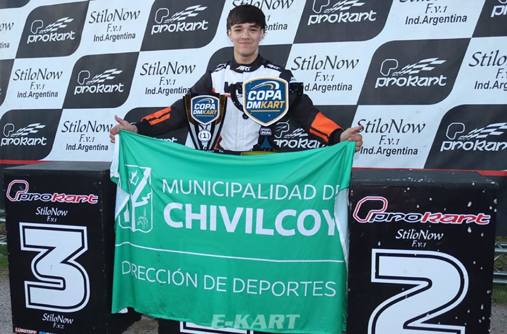 Nicola Escalón se coronó campeón en Ciudad Evita