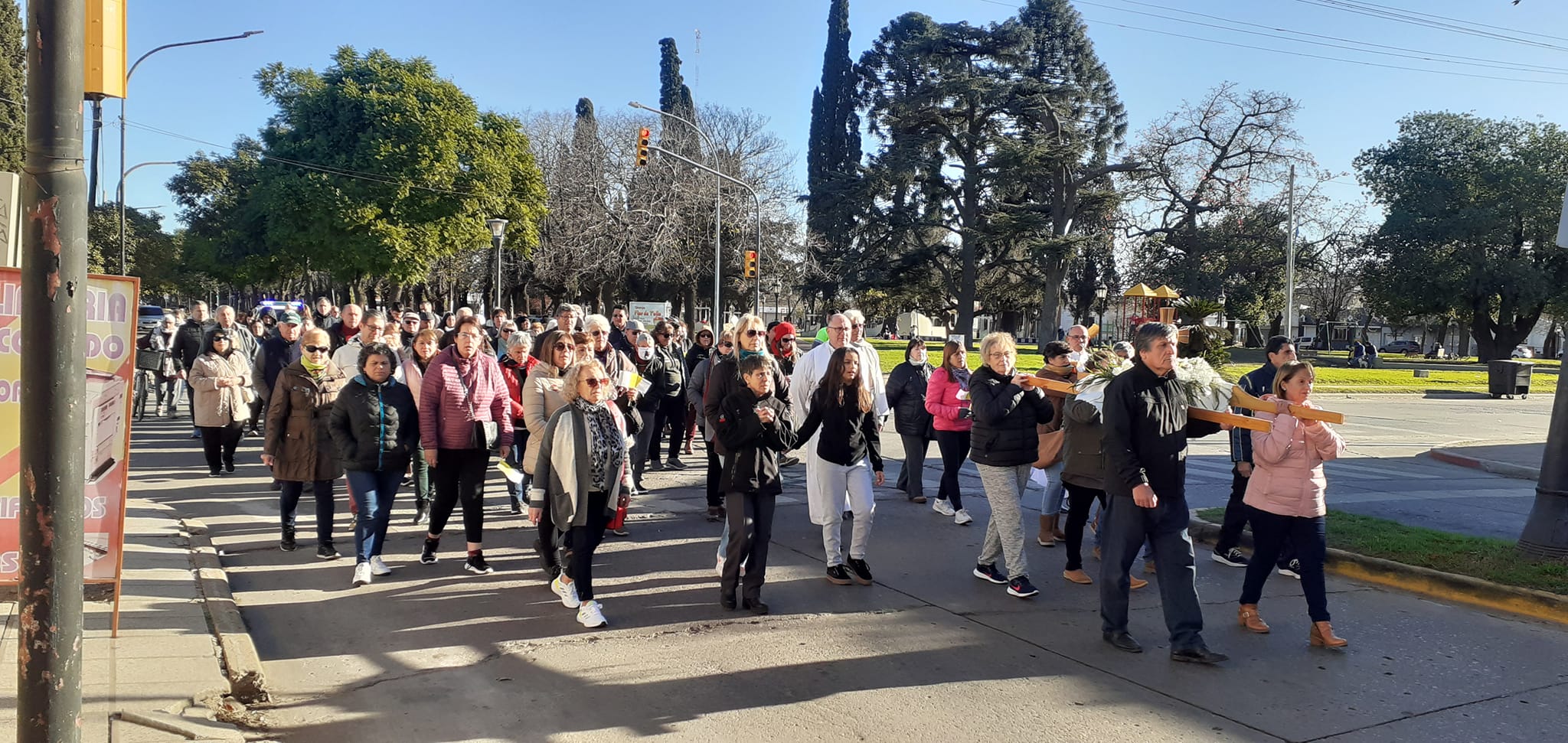 “Siempre es lindo dejarse llevar por la fe del pueblo, de los fieles."