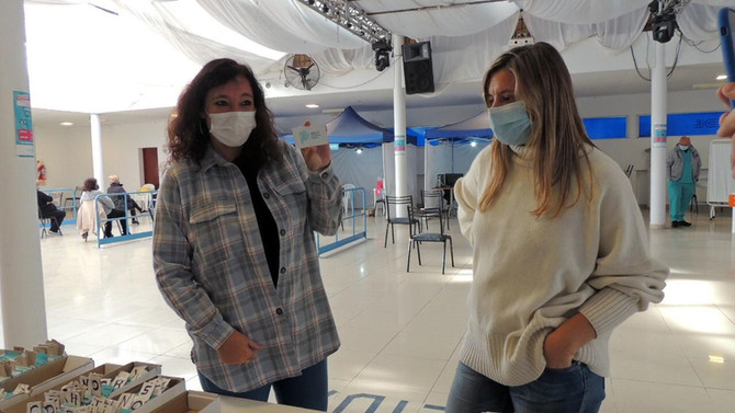 Carolina Di Nápoli: “Hay más de 27.000 vacunas aplicadas en Chivilcoy”