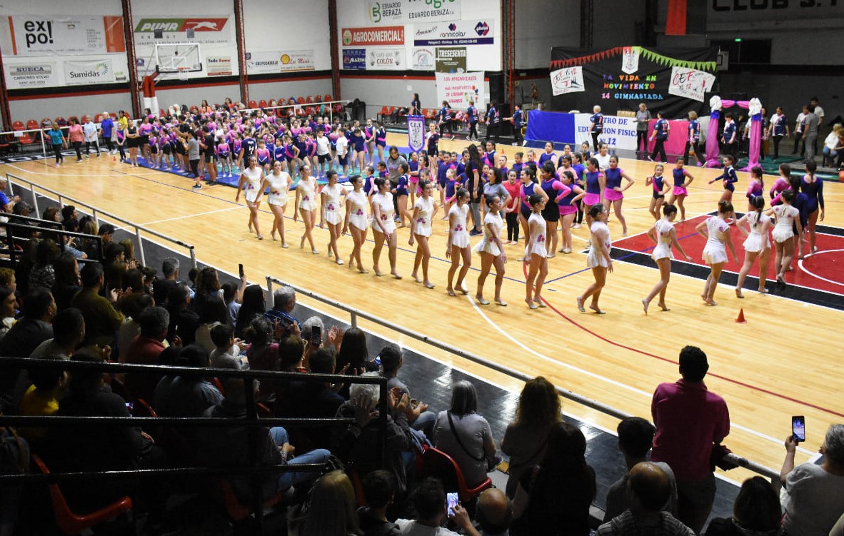 Se realizó una nueva edición de la Gimnasiada del CEF N° 12
