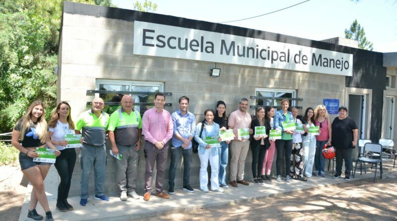Superaron la entrega de 400 licencias a través de la Escuela Municipal de Manejo.