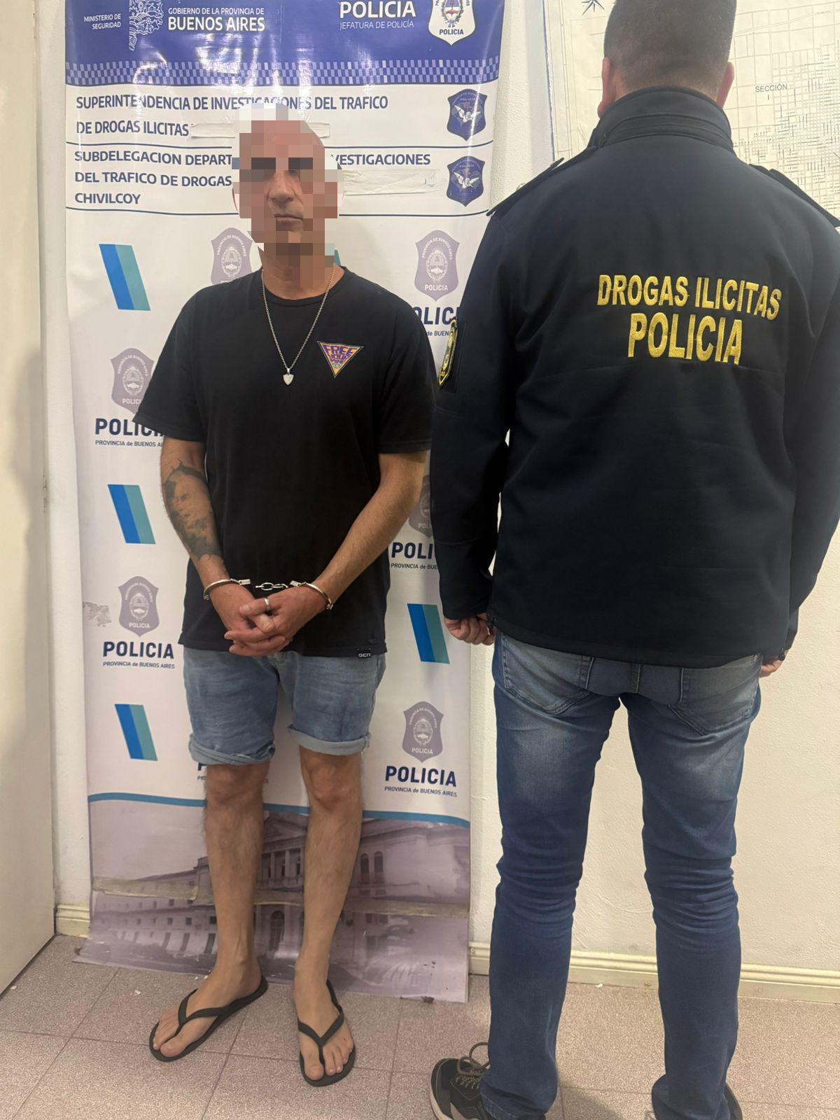 Allanamientos en Chivilcoy y en Chacabuco con aprehensiones y “gran cantidad de droga secuestrada”