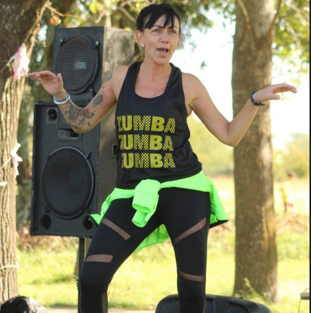 Clase solidaria de Zumba a cargo de Myrian Marzano y a beneficio de la Escuela de Educación Especial 502