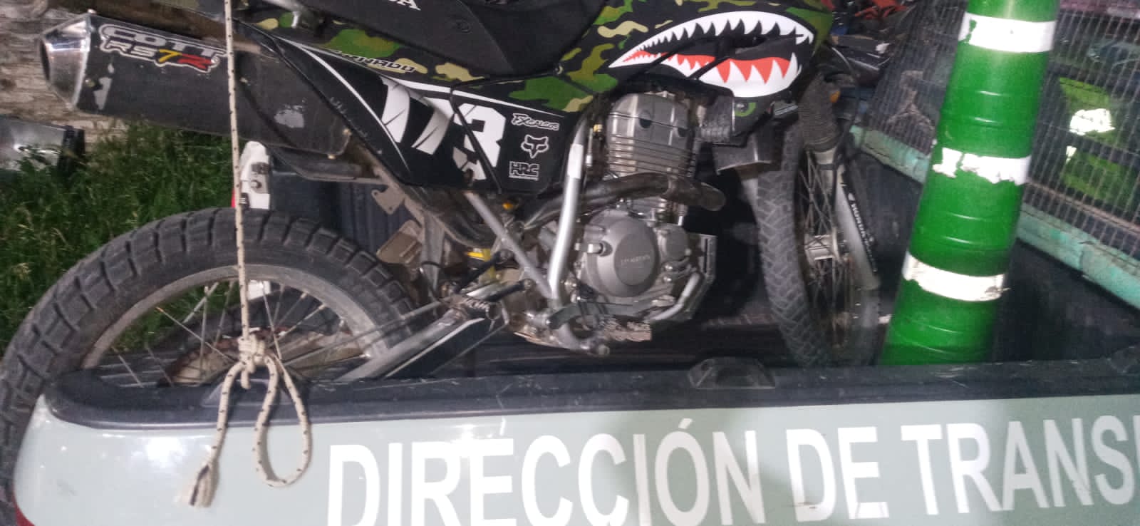 “Las contravenciones más habituales son la falta del casco a la hora de circular, usar un caño de escape no reglamentario y circular sin la licencia habilitante”