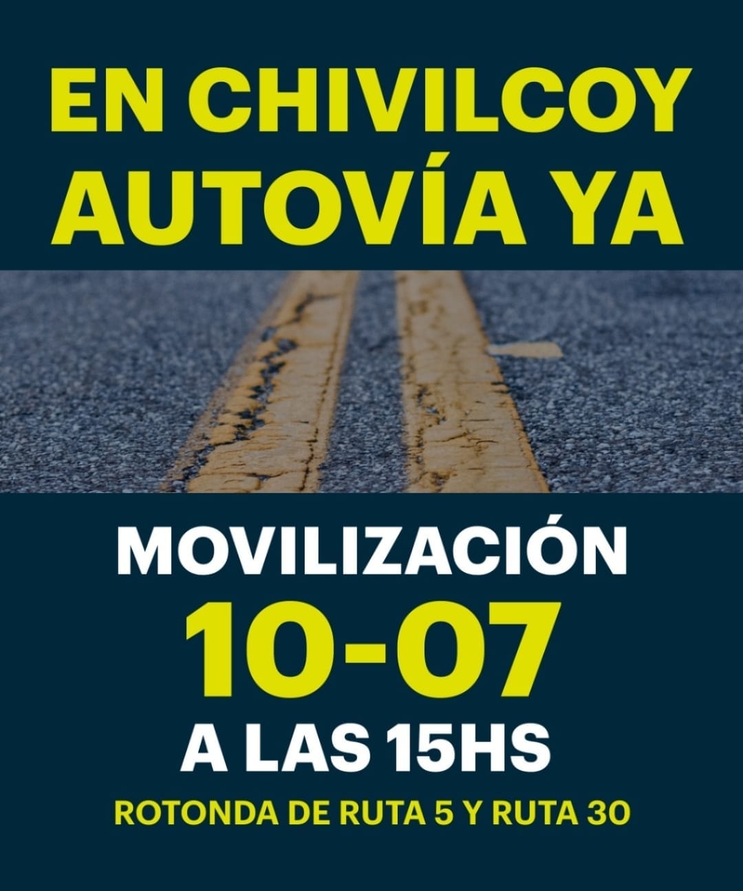 “La autovía por contrato tenía que estar construida en 2003”