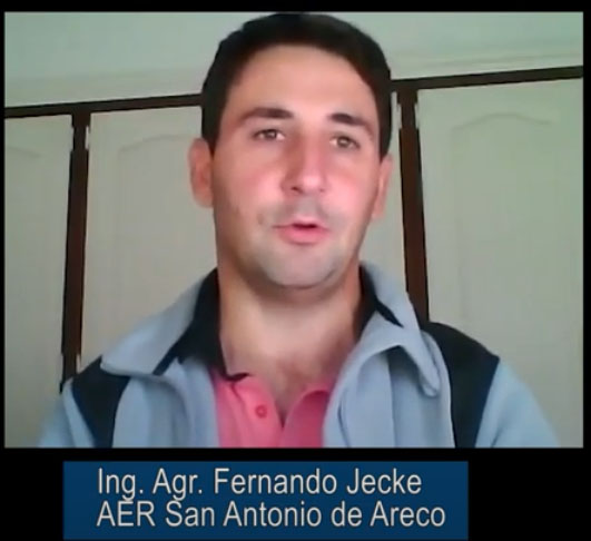 Fernando Jecke
“No atender correctamente el aspecto sanitario del cultivo puede llegar a provocar se