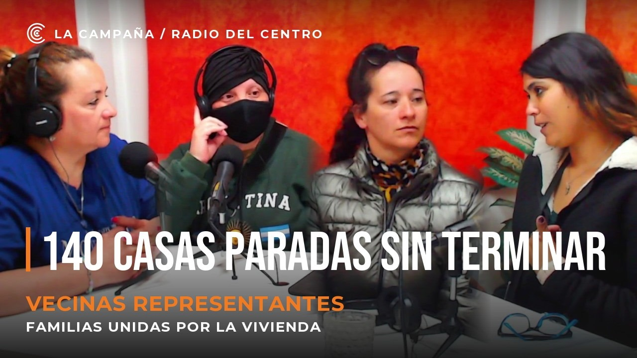 Voceras de Familias Unidas por la Vivienda reclama por 140 casas sin terminar