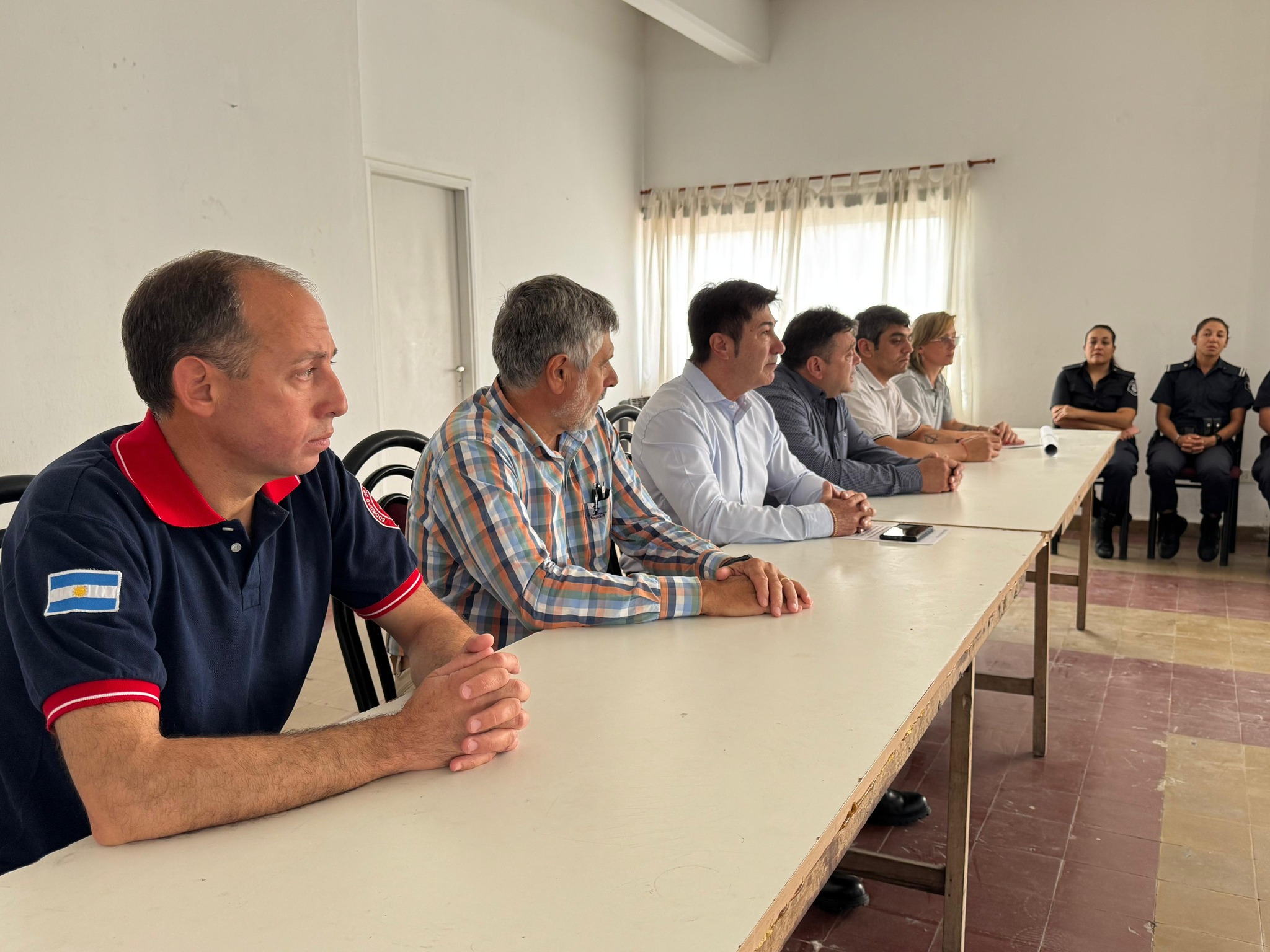 “Capacitamos a las áreas policiales y municipales de Seguridad para dar una ágil respuesta al vecino ante los llamados al 911”