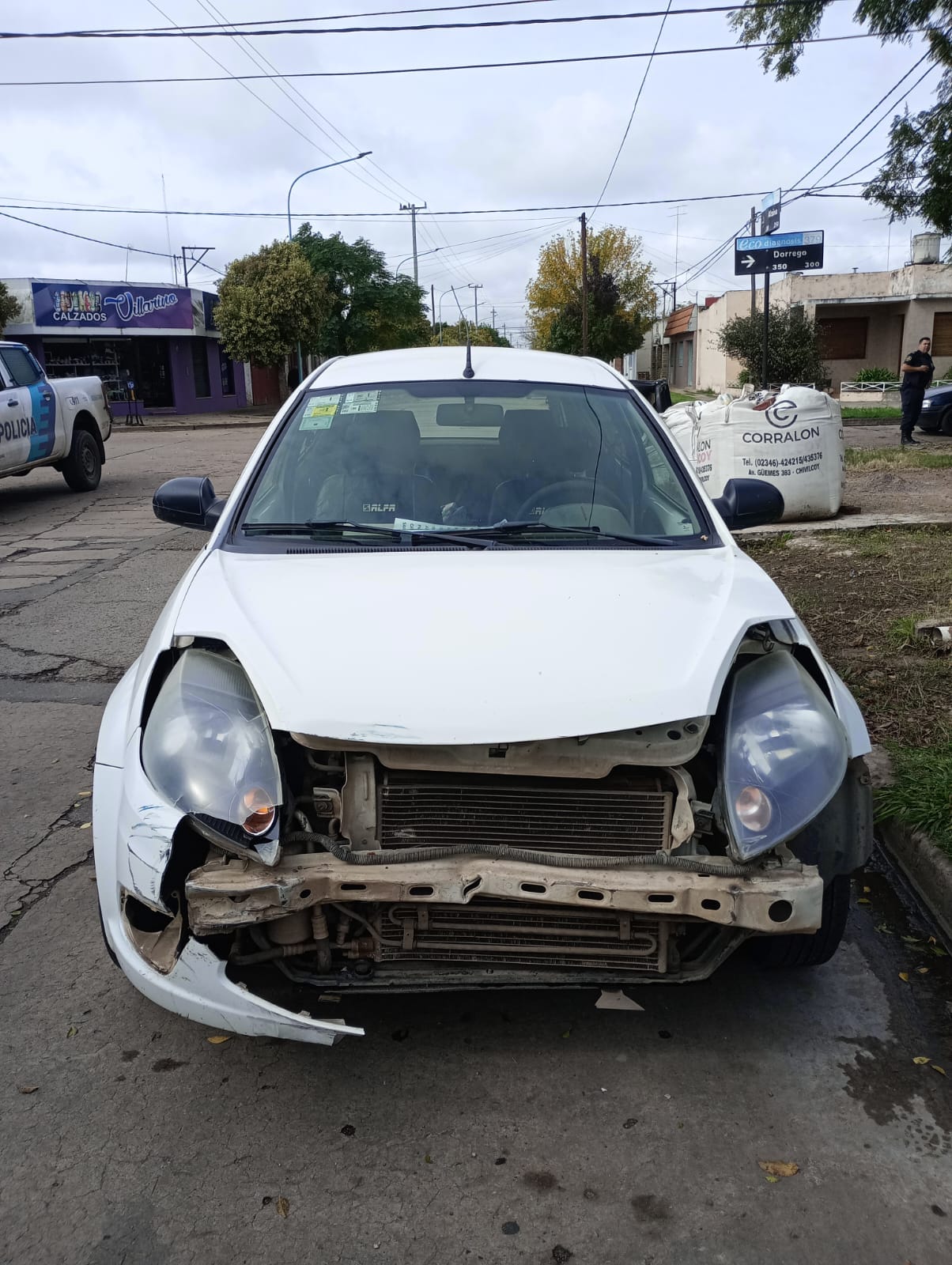 Colisiones en distintos sectores de la ciudad con personas trasladadas al Hospital
