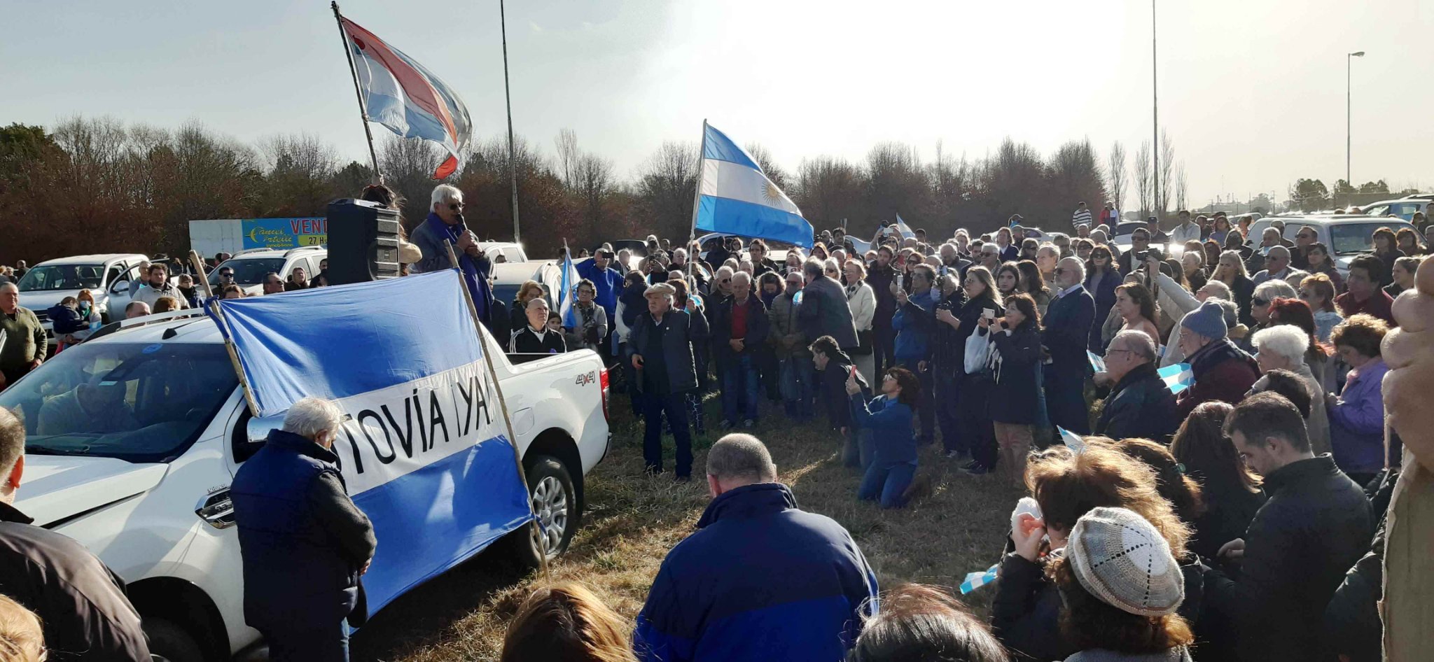 Realmente la autovía hace falta y esta clase de manifestaciones entiendo deberían repetirse