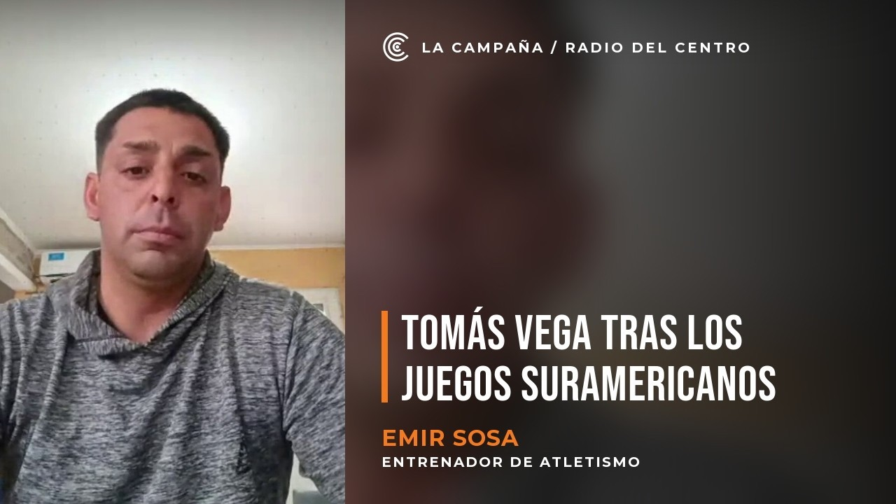 Emir Sosa: balance tras los Juegos Suramericanos y proyección tanto nacional como internacional