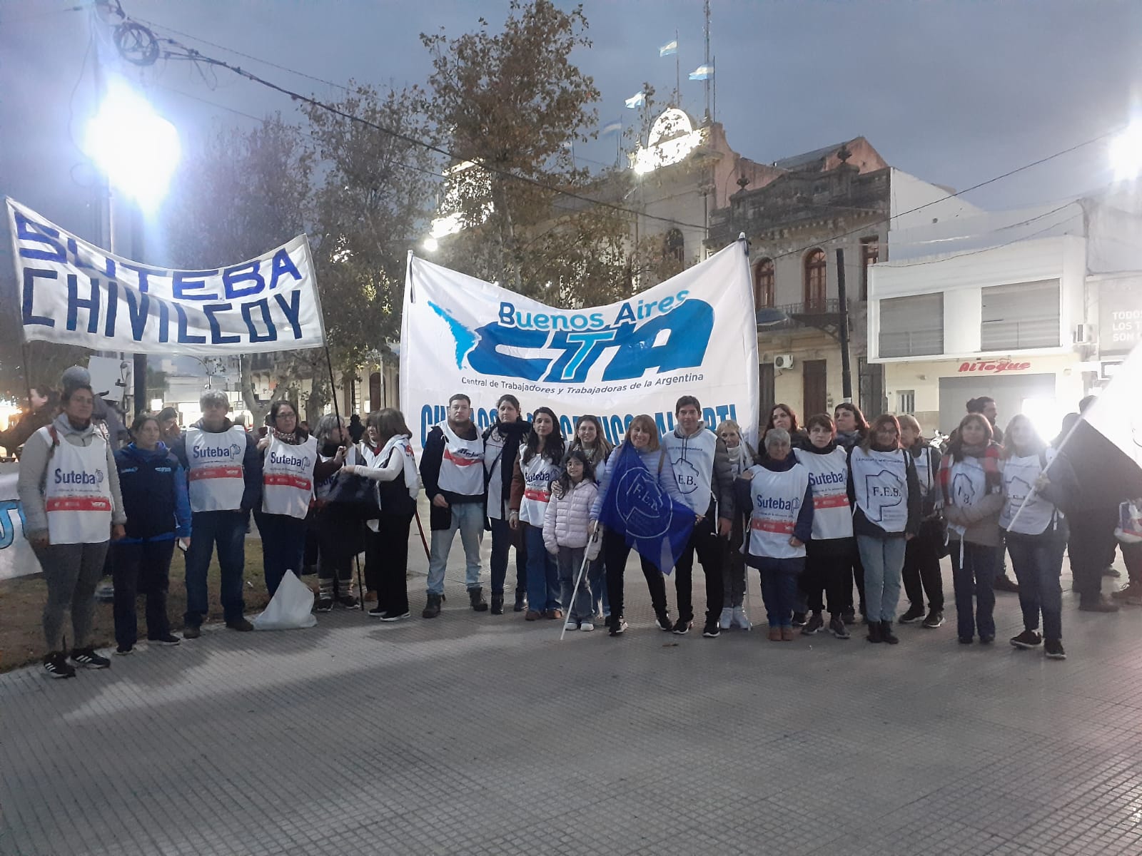 “Este jueves vamos a hacer un paro que en Chivilcoy va a ser contundente"