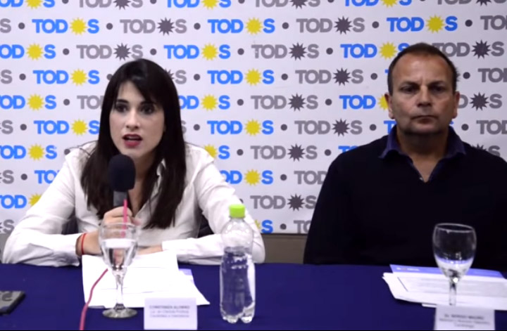 Constanza Alonso 
“El estado, en sus tres niveles, tiene que hacerse cargo de garantizar una salud p