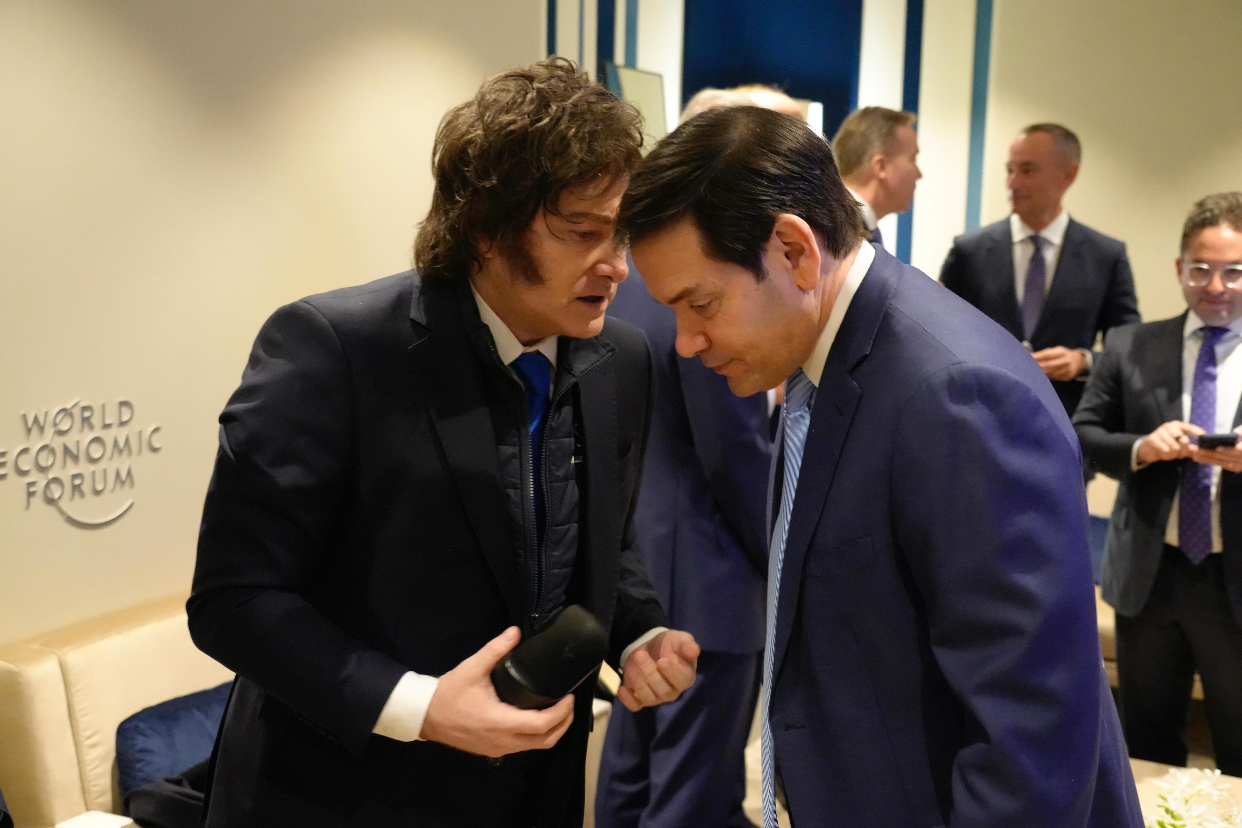 Marco Rubio y Javier Milei conversaron para fortalecer el vínculo comercial y la seguridad regional