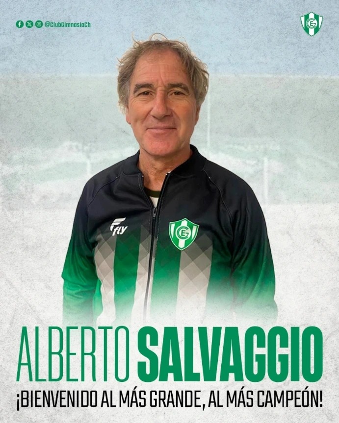 Alberto Salvaggio confirmado como el nuevo director técnico de Gimnasia y Esgrima.