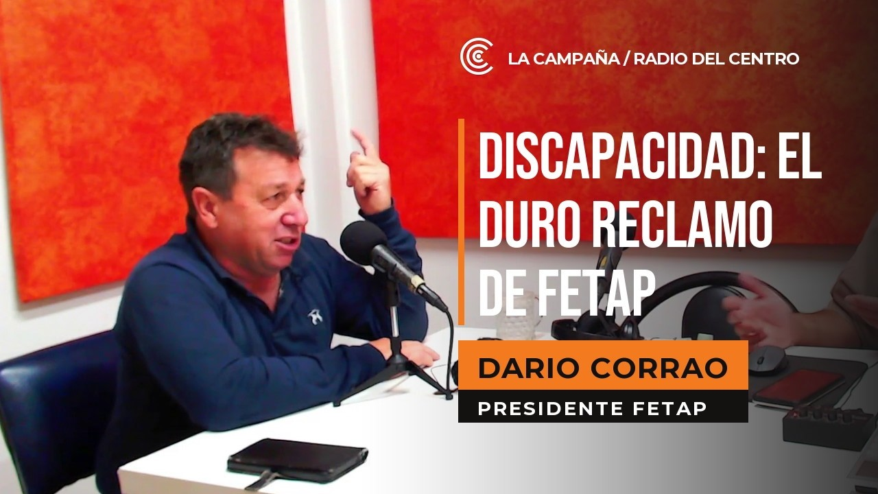 Darío Corrao se expresó sobre la emergencia en discapacidad y las gestiones que se vienen desarrollando para lograr su prórroga formal hasta 2027