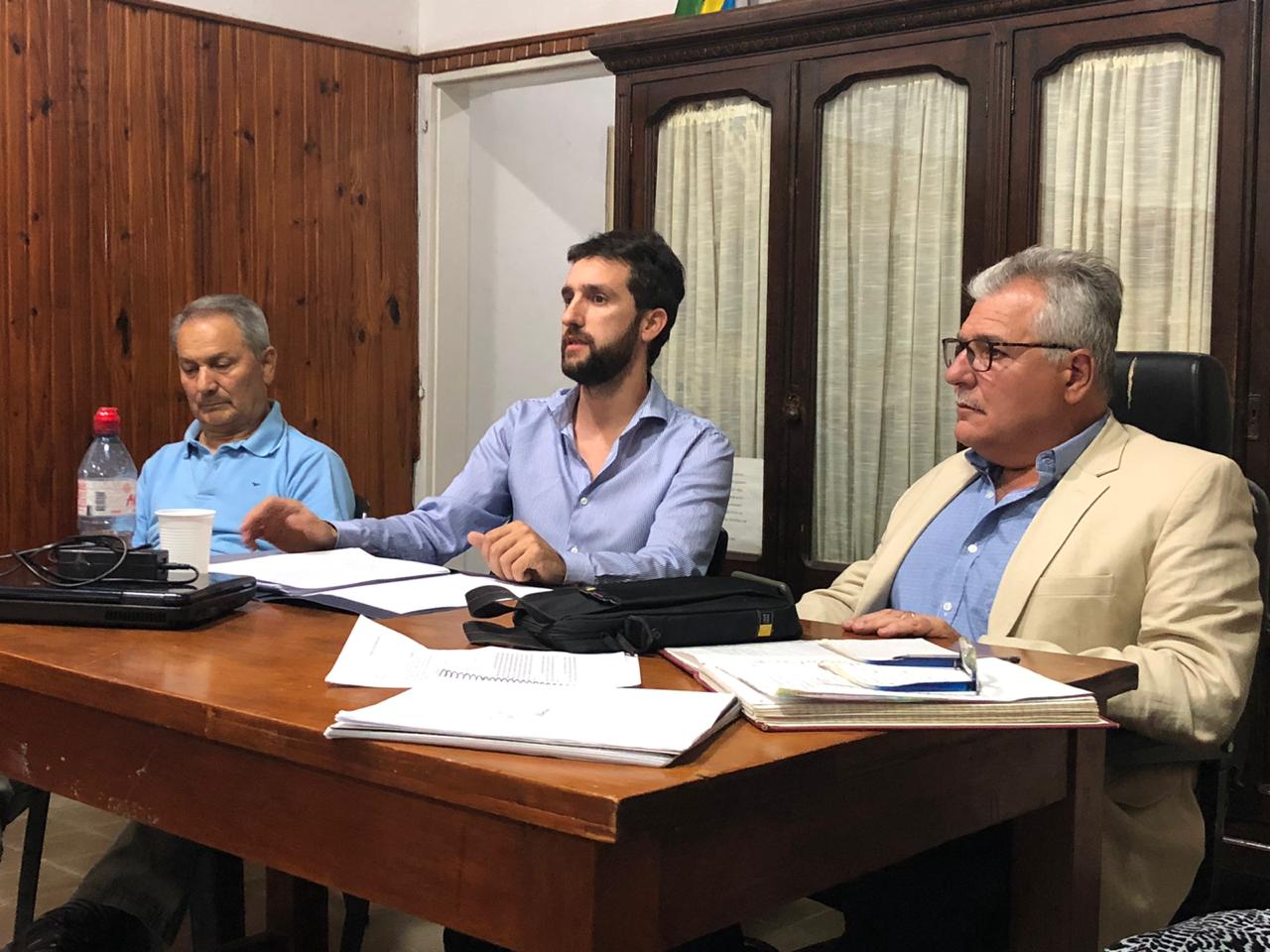 Senador Provincial 
Leandro Blanco presentó un informe sobre sus primeros dos años de gestión