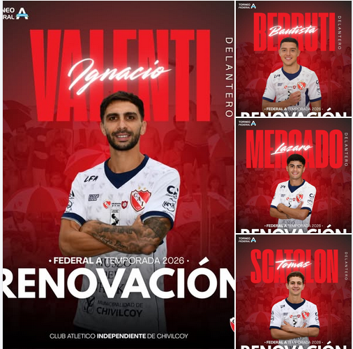 Independiente de pretemporada y también jugará a dos puntas: Torneo Federal ‘A’ y campeonato local