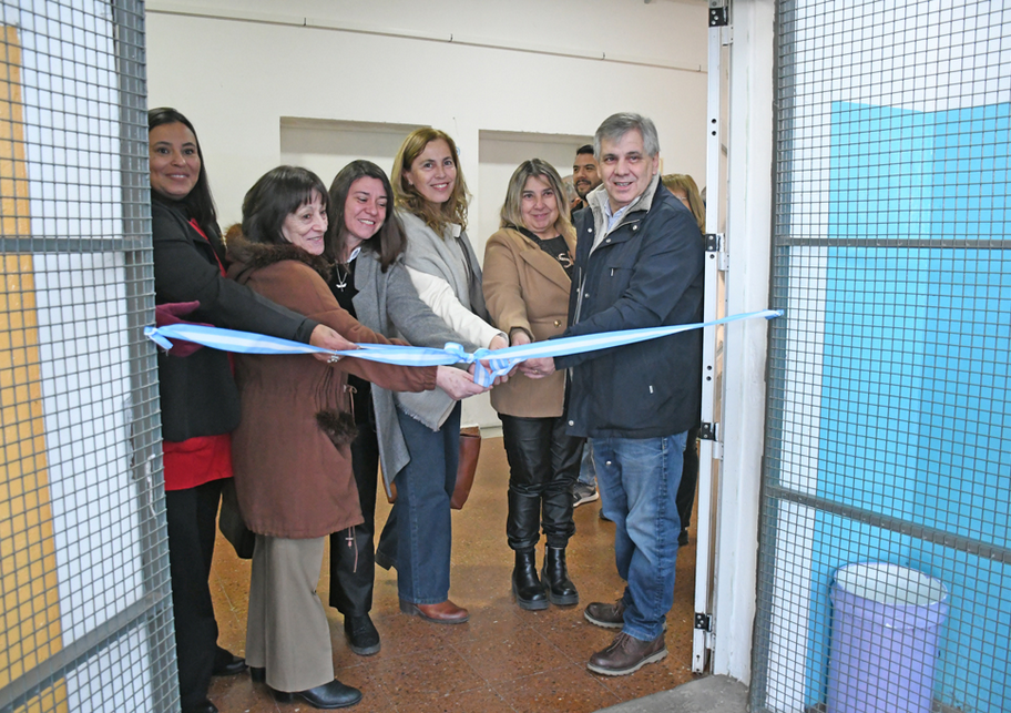 Presentación de las obras de remodelación realizadas en el Centro Educativo Complementario (CEC) Florencio Varela.