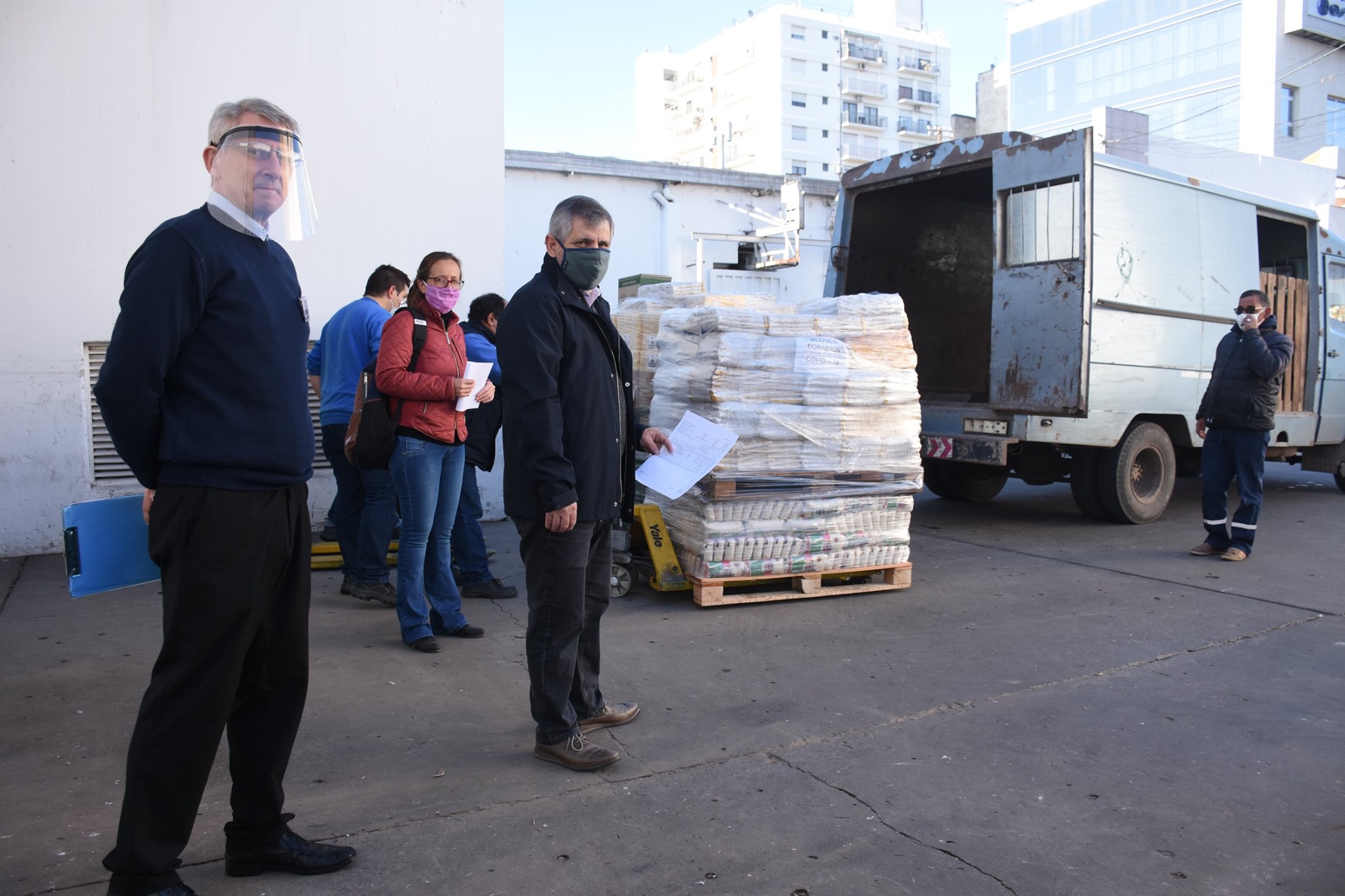 Para familias con mayor necesidad
El Municipio recibió la segunda tanda de alimentos donada por el S
