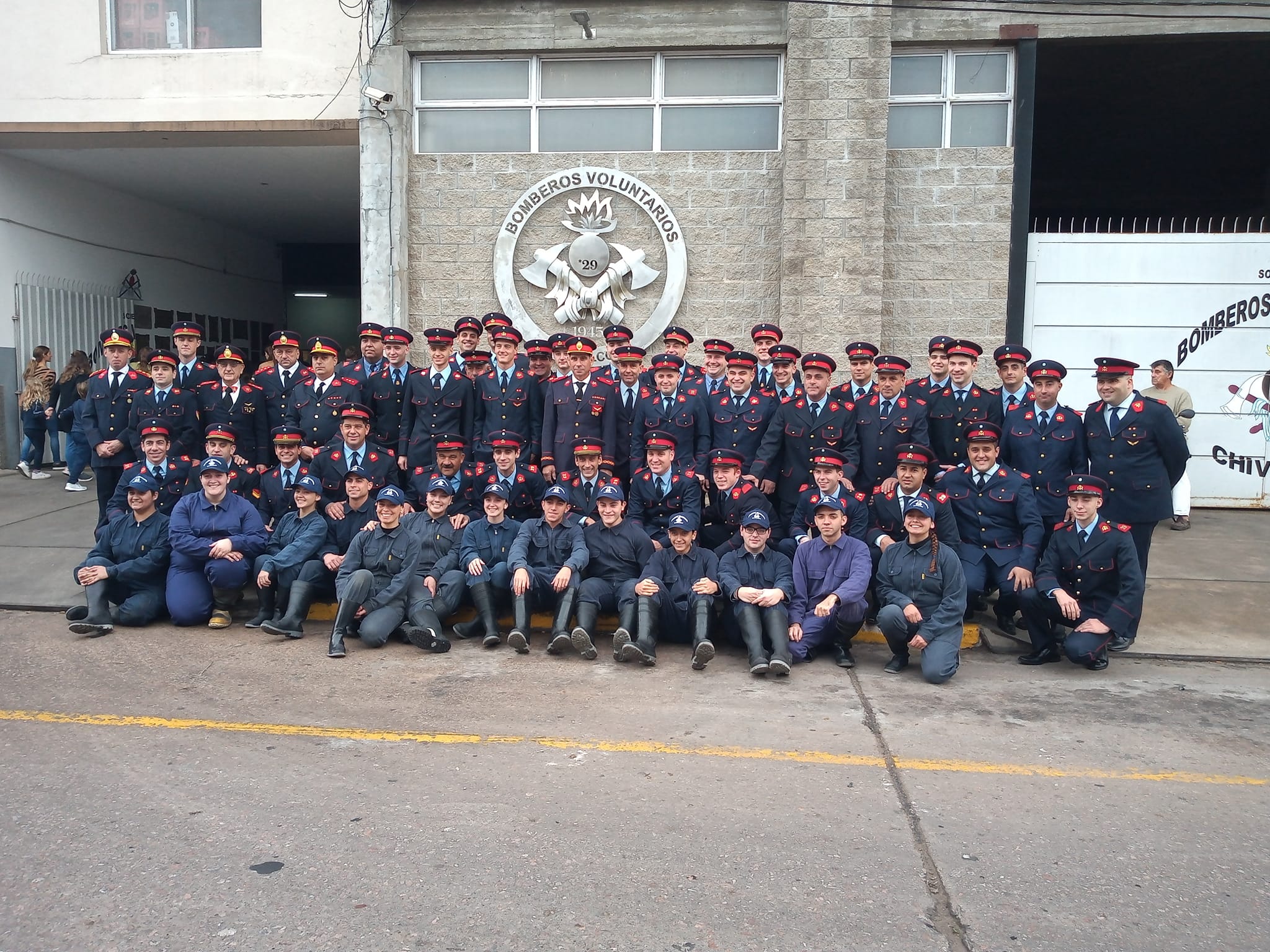 “Queremos agradecer a los Bomberos por el trabajo, sacrificio y valentía"