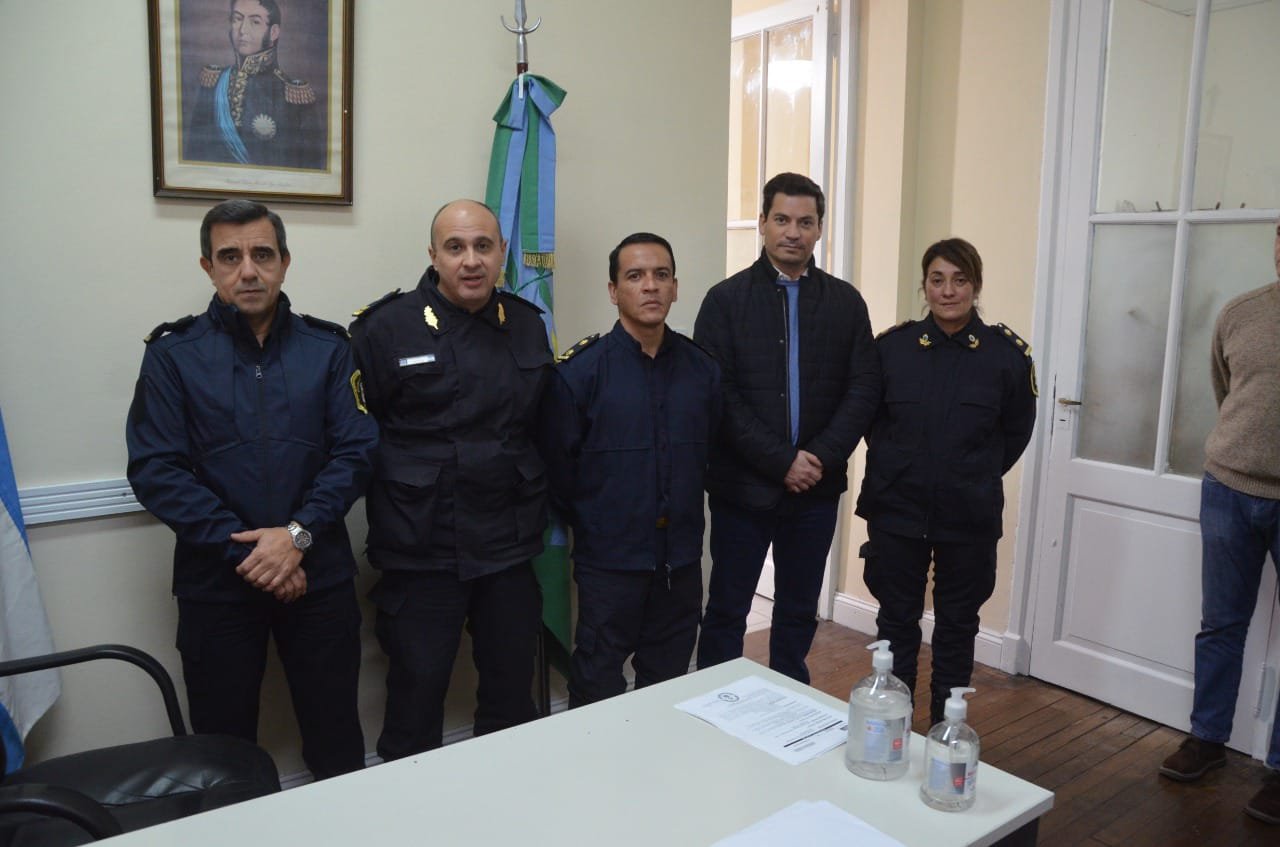 Fue presentado el nuevo Jefe de la Policía Comunal