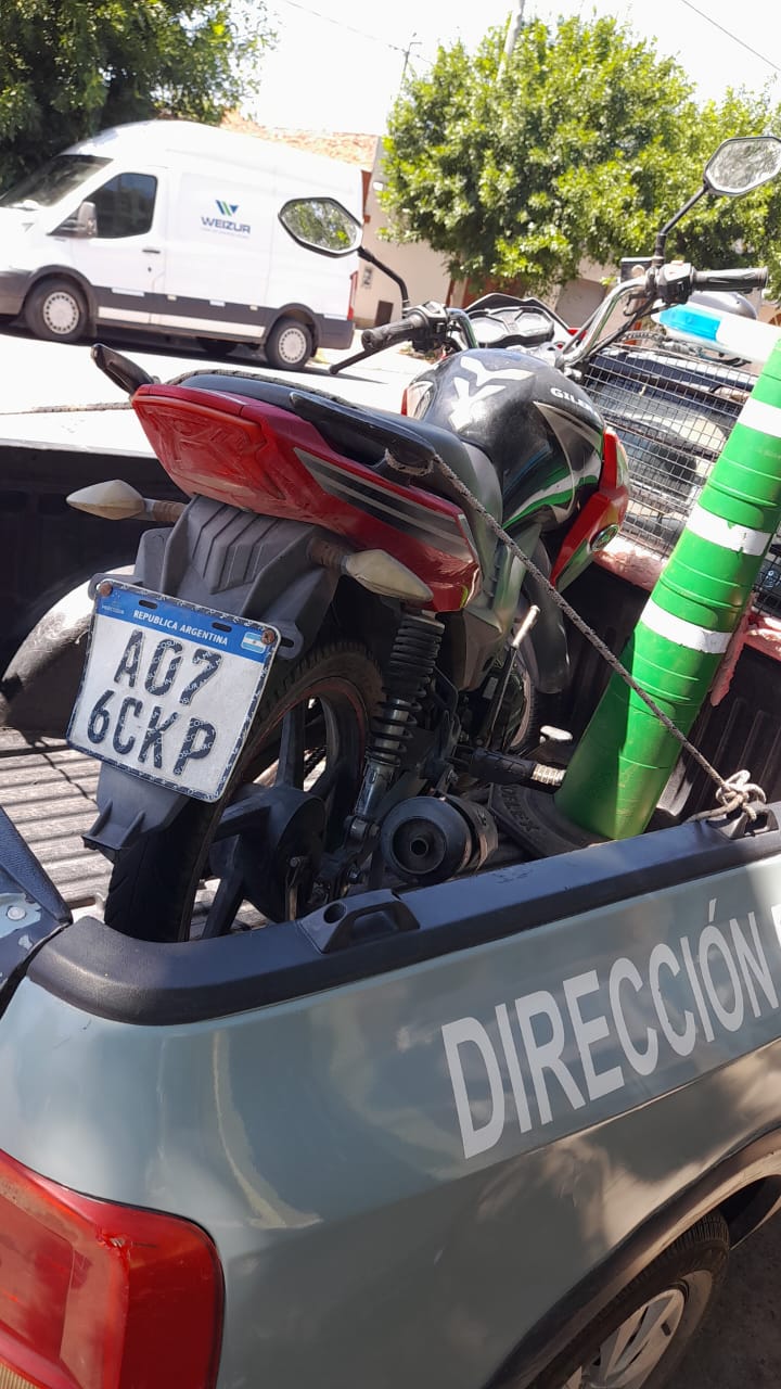 Fueron 37 las motocicletas secuestradas en una semana, detectaron 4 alcoholemias positivas.