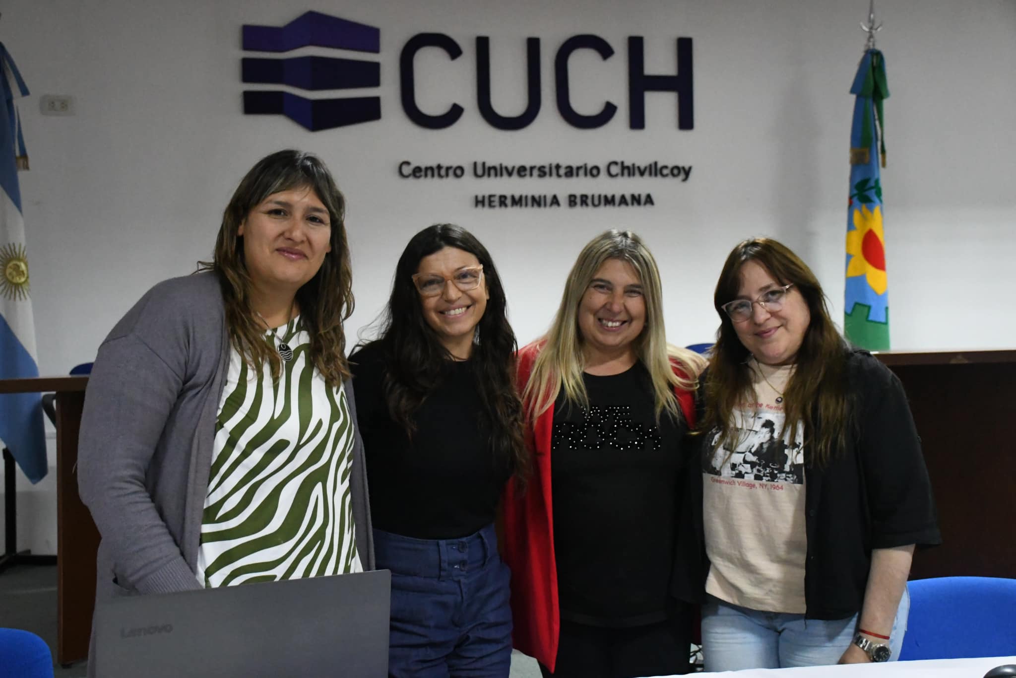 Muy satisfecha porque Chivilcoy es un distrito que no se detiene.