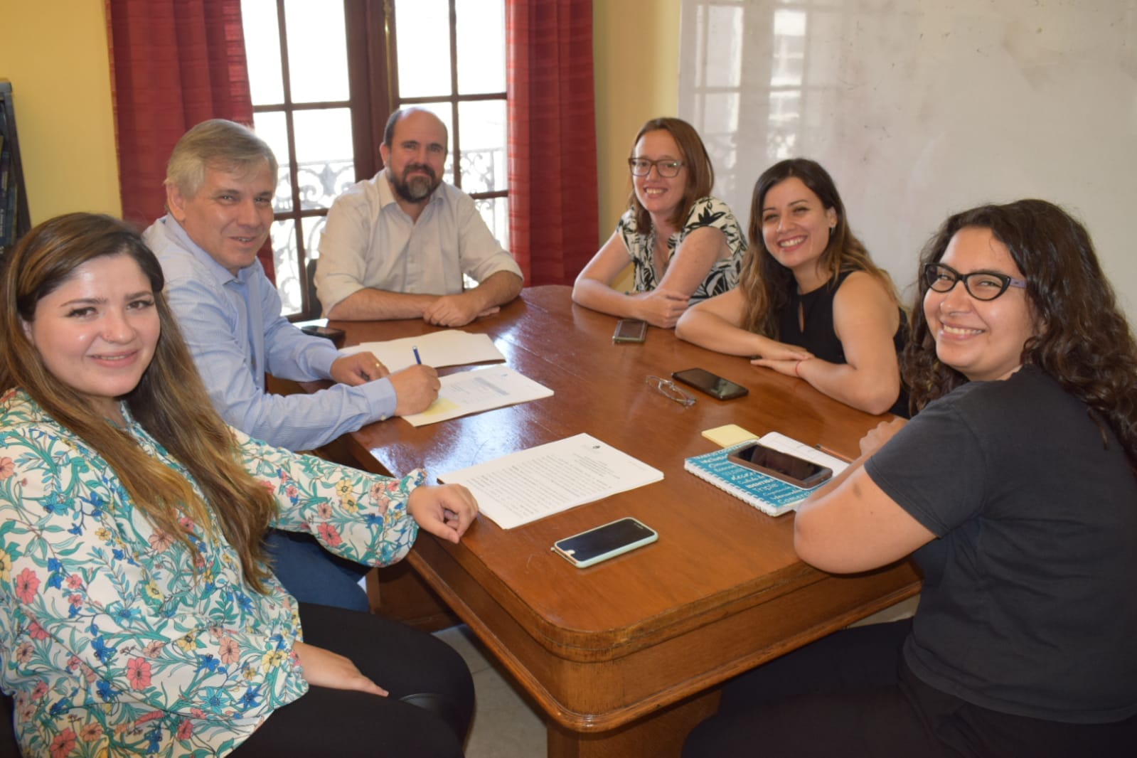 El intendente Guillermo Britos firmó un convenio con la Comisión Nacional de Microcrédito (CONAMI)