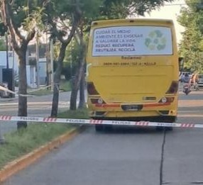 Joven en estado critico , por un incidente vial en avda. De Tomaso