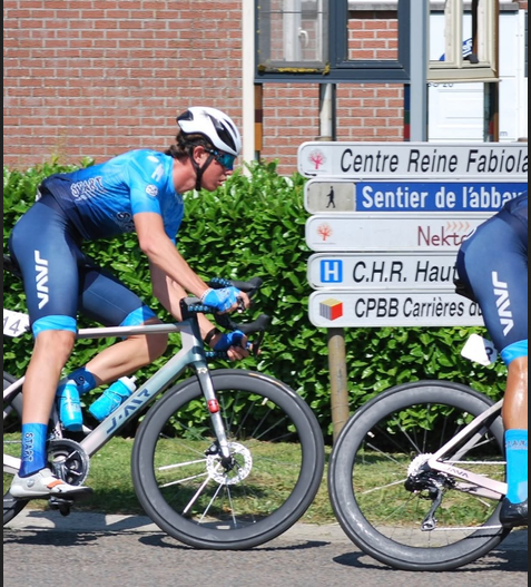 Máximo Sala, el ciclista chivilcoyano que brilla en Europa y el objetivo de ‘estar entre los 10 primeros’ en cada carrera
