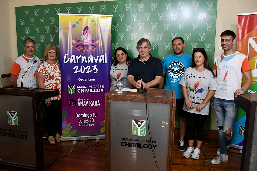 El domingo 19 y el lunes 20 de este mes se llevarán a cabo los carnavales en la Plaza 25 de Mayo