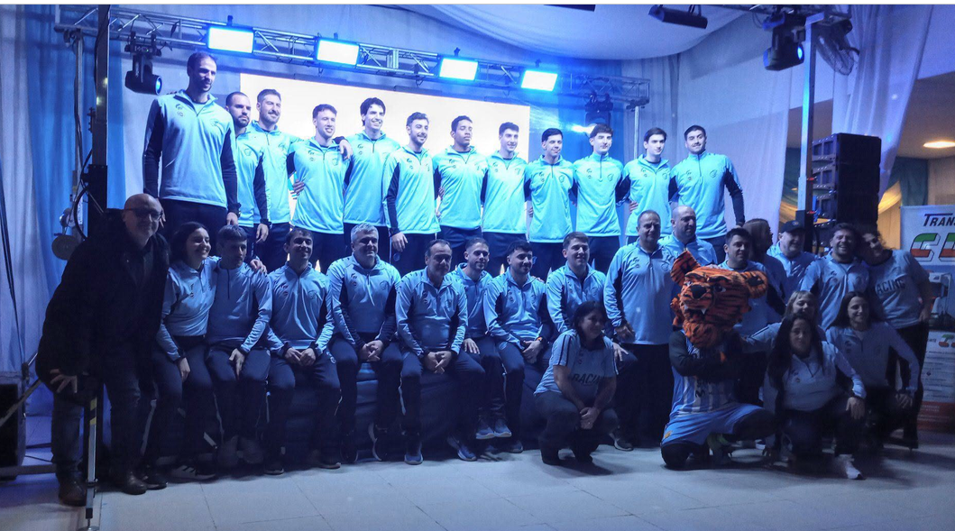 Racing Club presentó su plantel y repasó un camino histórico en el básquet de Elite