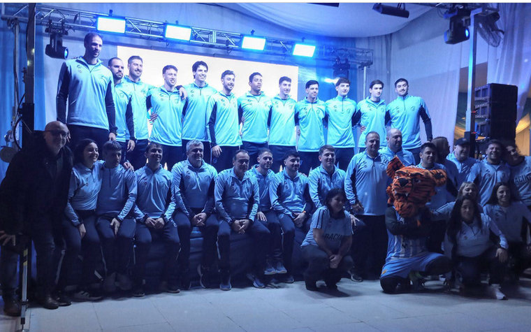 Racing Club presentó su plantel y repasó un camino histórico en el básquet de Elite
