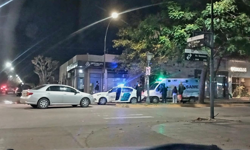 La vida de un bebé, motivó un importante operativo de 911, SAME, policía y Hospital.