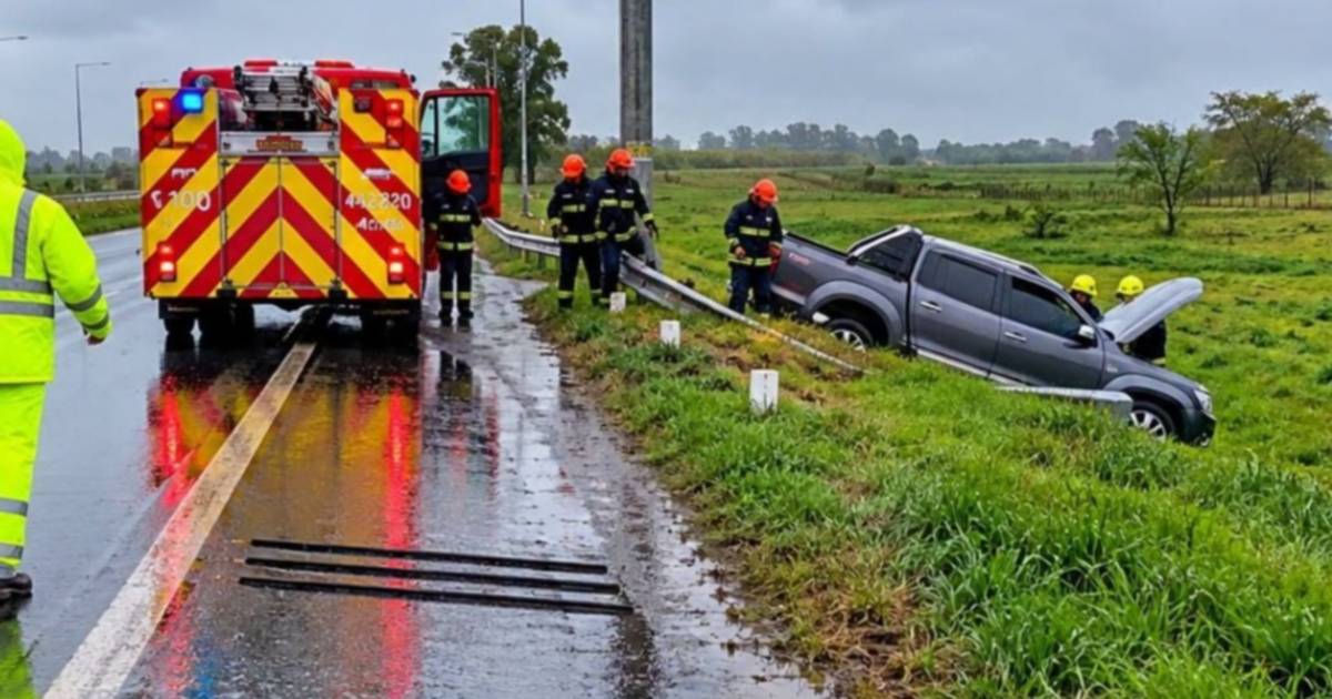 Junín: un muerto y un herido tras un violento choque en la Ruta Nacional 7
