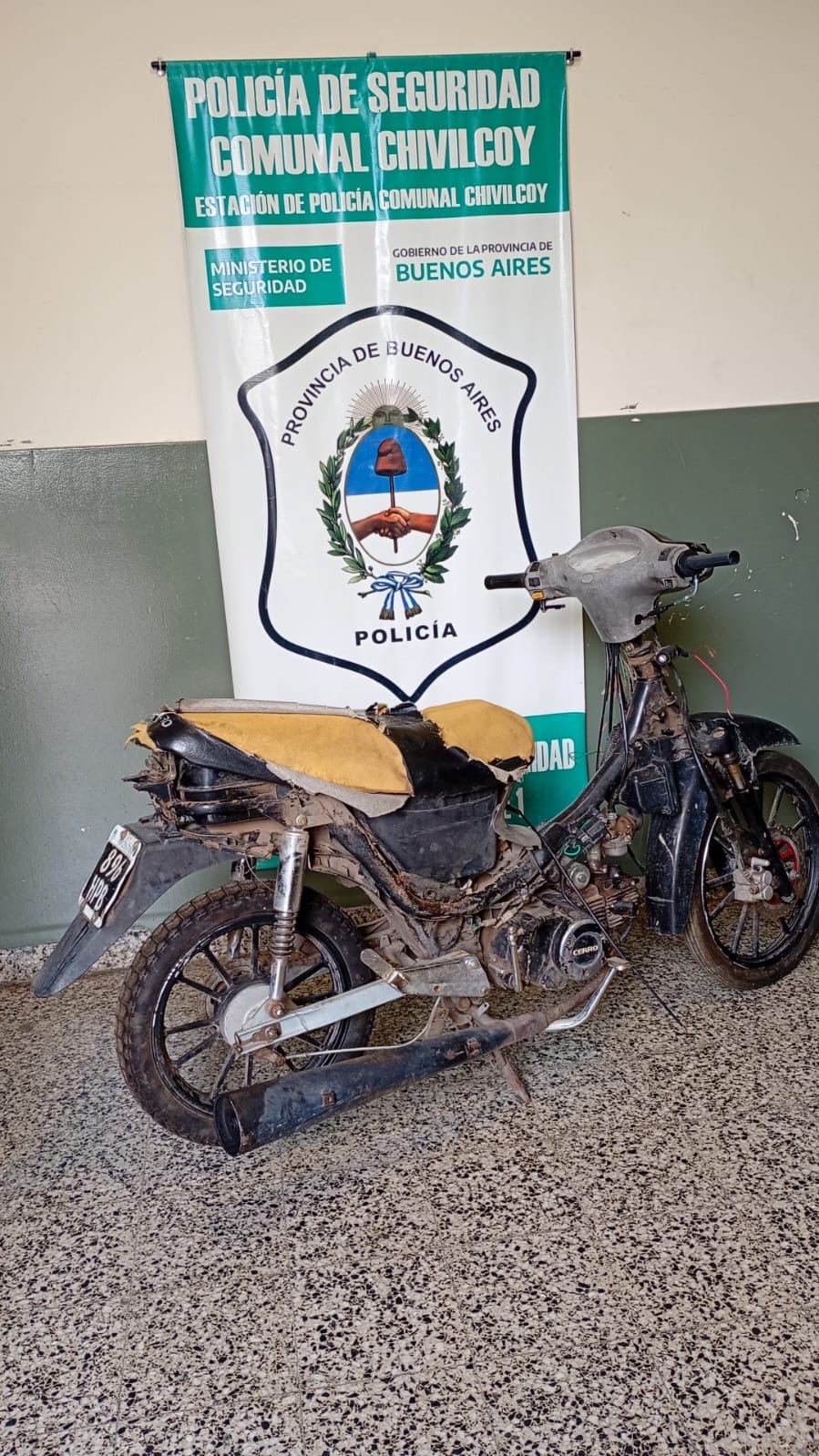 Seis motocicletas recuperadas en una semana que fueron sustraídas por menores de entre 12 y 16 años de edad