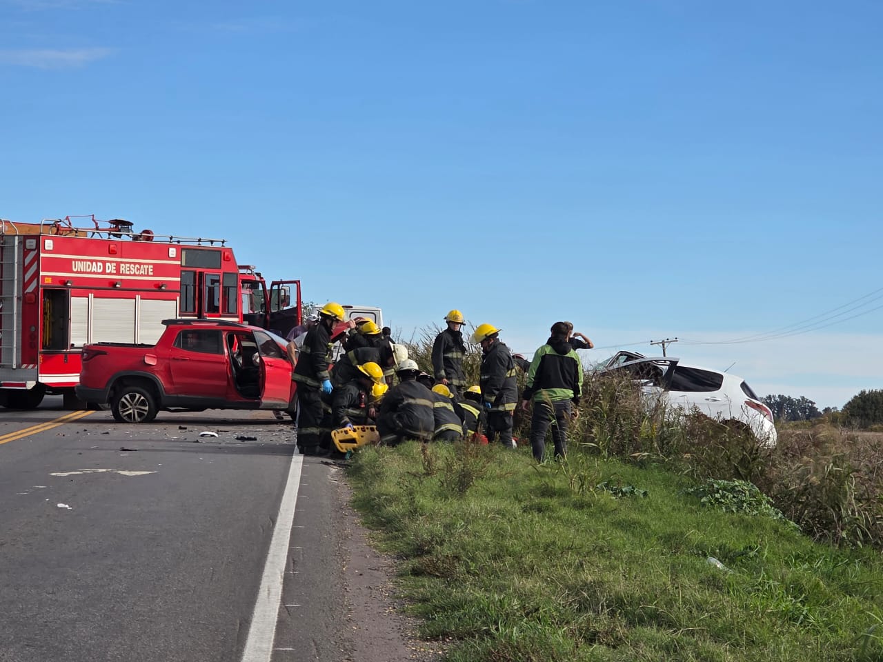 Falleció una mujer que conducía un automóvil involucrada en un grave siniestro vial