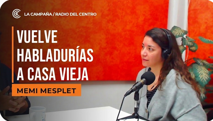 Memi Mesplet y la tercera función de la obra 'Habladurías' en Casa Vieja San Luis