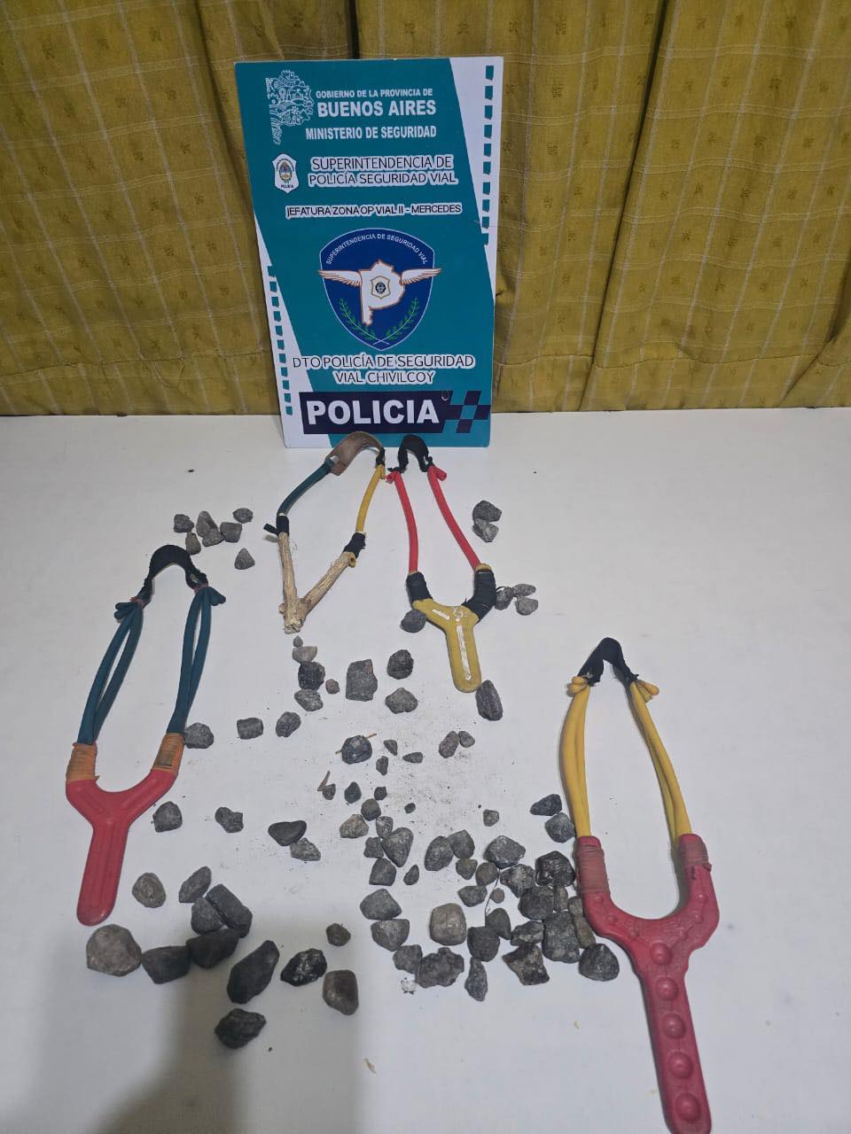 Identifican a menores que arrojaban piedras en inmediaciones de la Ruta 5
