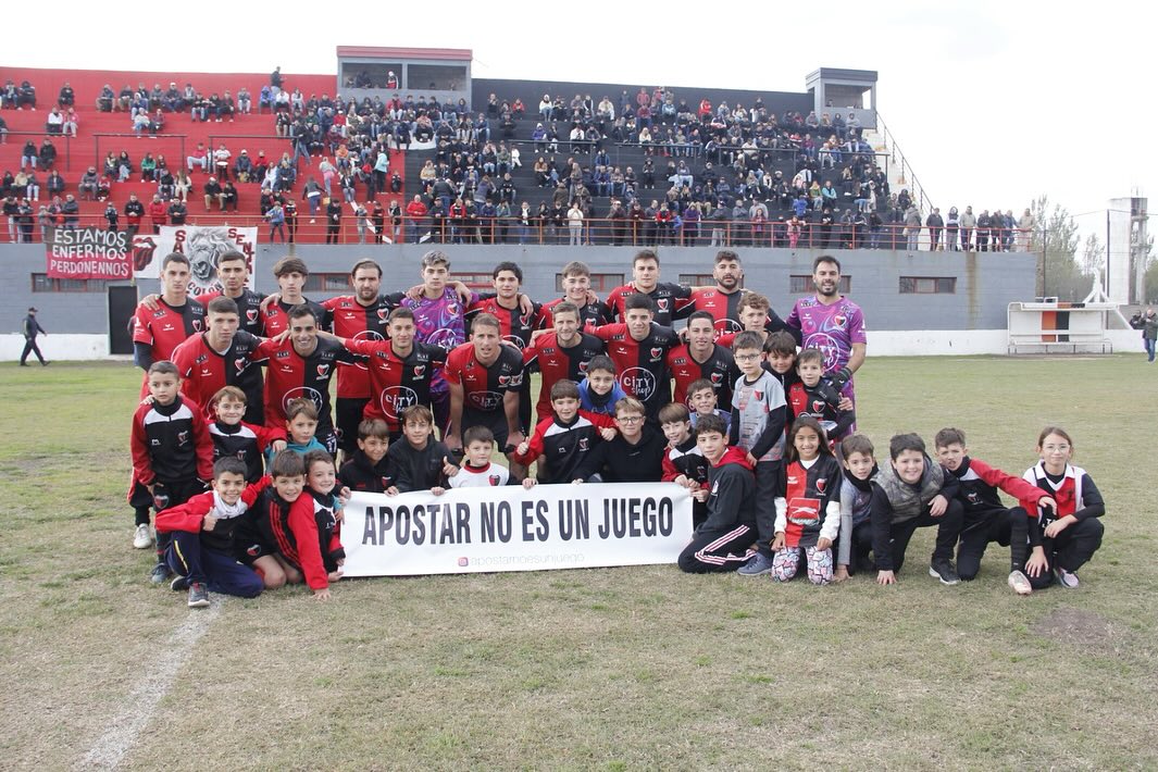 “Llegamos con la Campaña ‘Apostar no es un Juego’ al Fútbol local, estamos trabajando para prevenir la ludopatía en los chicos por las apuestas online”