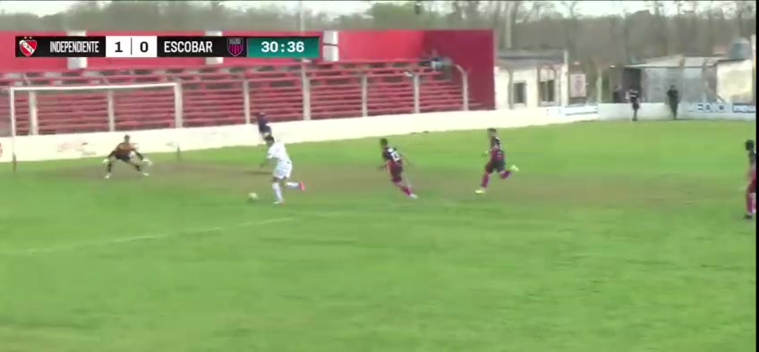 Con gol de Soriano, Independiente se puso 2 a 0 frente a Atlético Escobar