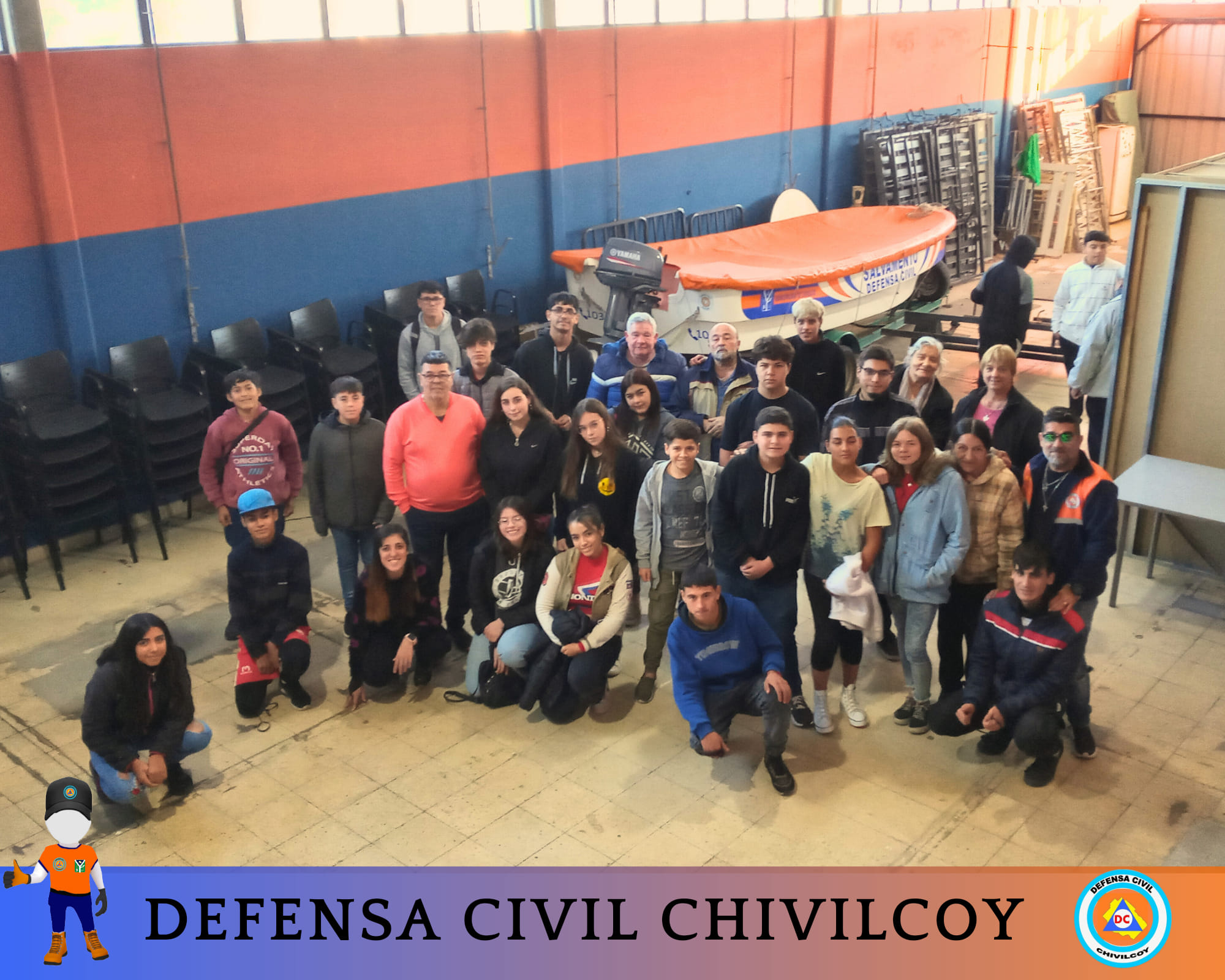 “Este año tuvimos una muy importante concurrencia con 25 inscriptos y todos los sábados estamos teniendo las clases habituales con un taller diferente”