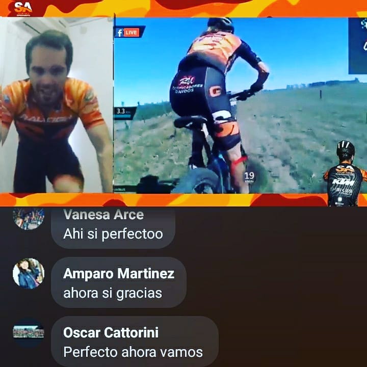 Ariel Sivori
“Algunos ciclistas están aprovechando para salir a pedalear, otros están muy motivados