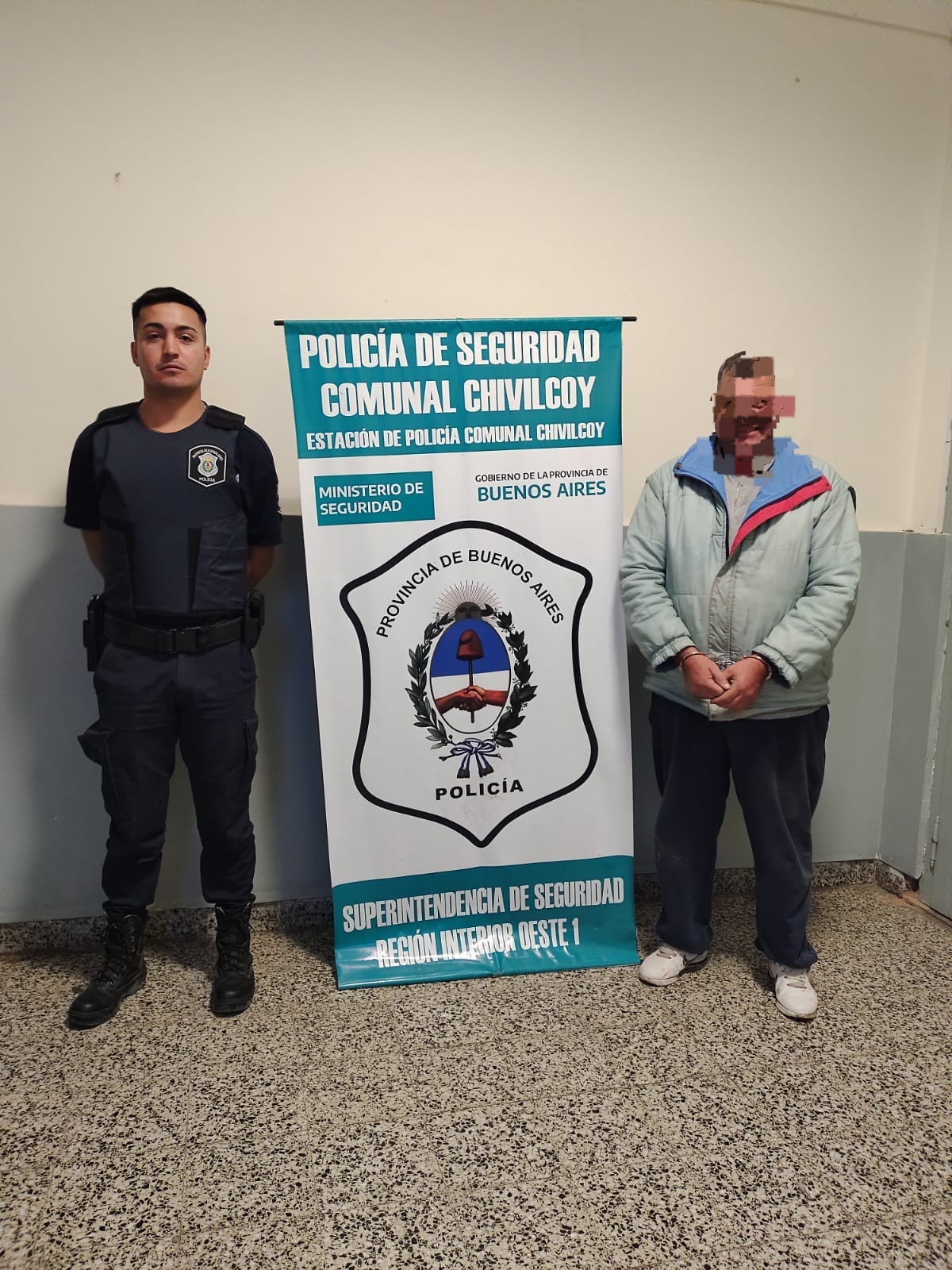 Detuvieron a un individuo que amenazó con un arma a un empleado de EDEN