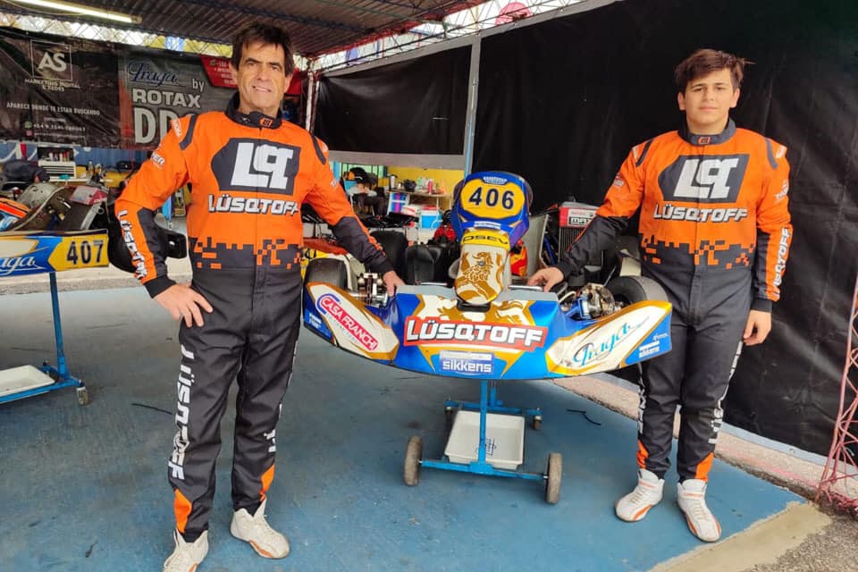 Eduardo y Bruno Viglietti compiten el fin de semana en el callejero de Punta del Este