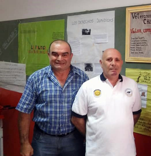 Roberto Maggi
“Han fallecido compañeros a 10 metros de donde me encontraba y yo mismo recogí sus cue